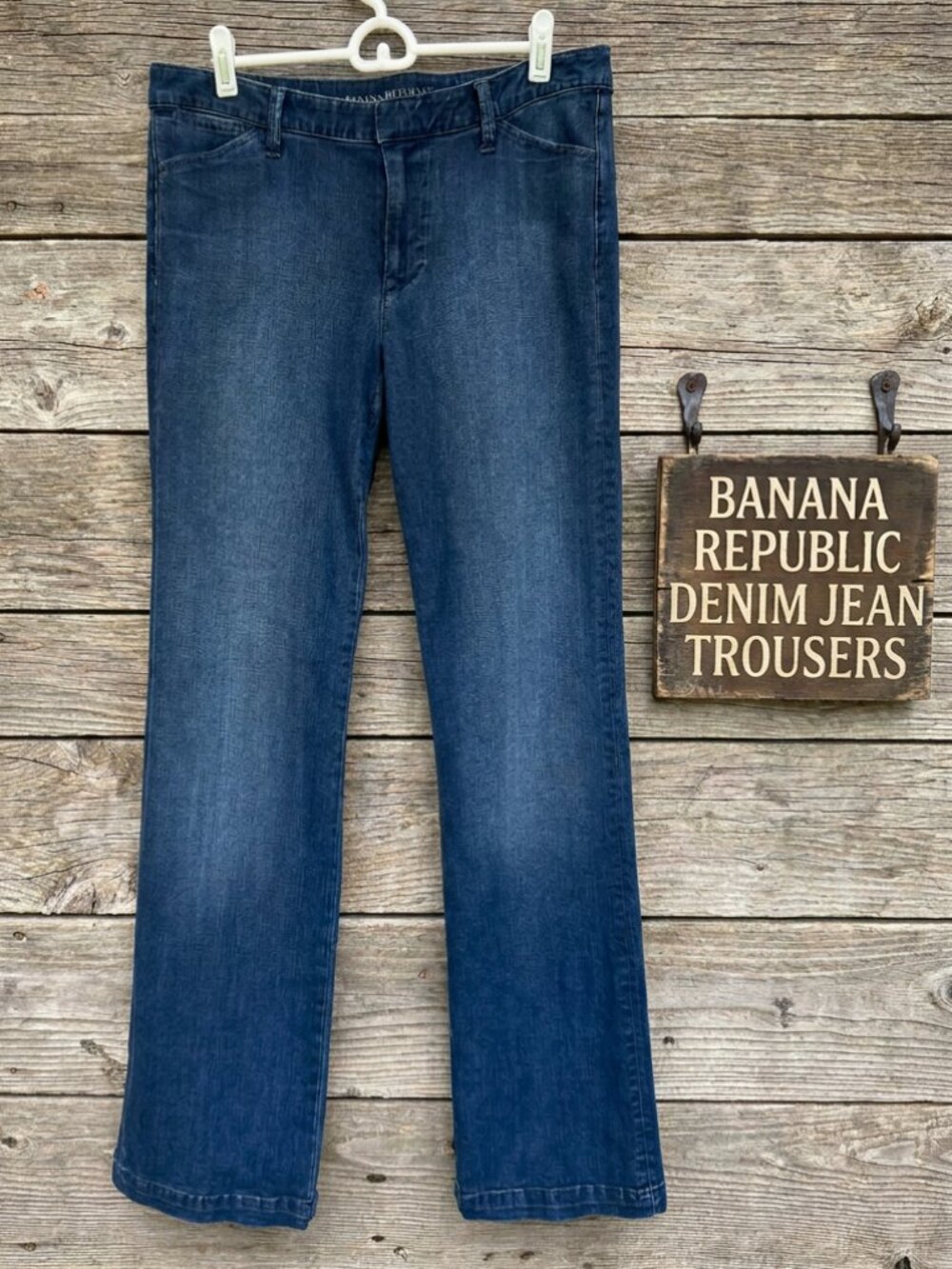 Banana Republic Women's Denim Jean Trousers Sz 30 Waist/10 R